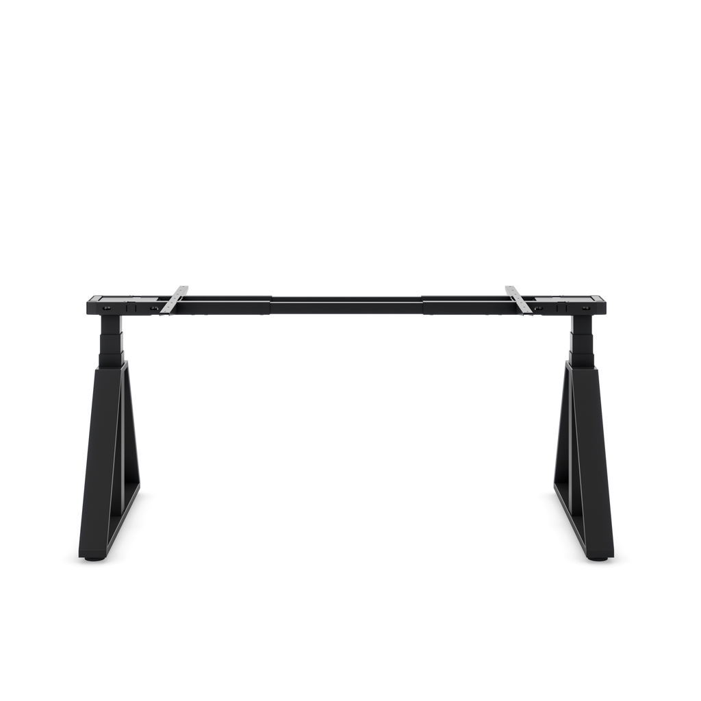 Höhenverst. Tischgestell Masterlift® Flex Loop-Edition, Stahl Trapez, Schwarz