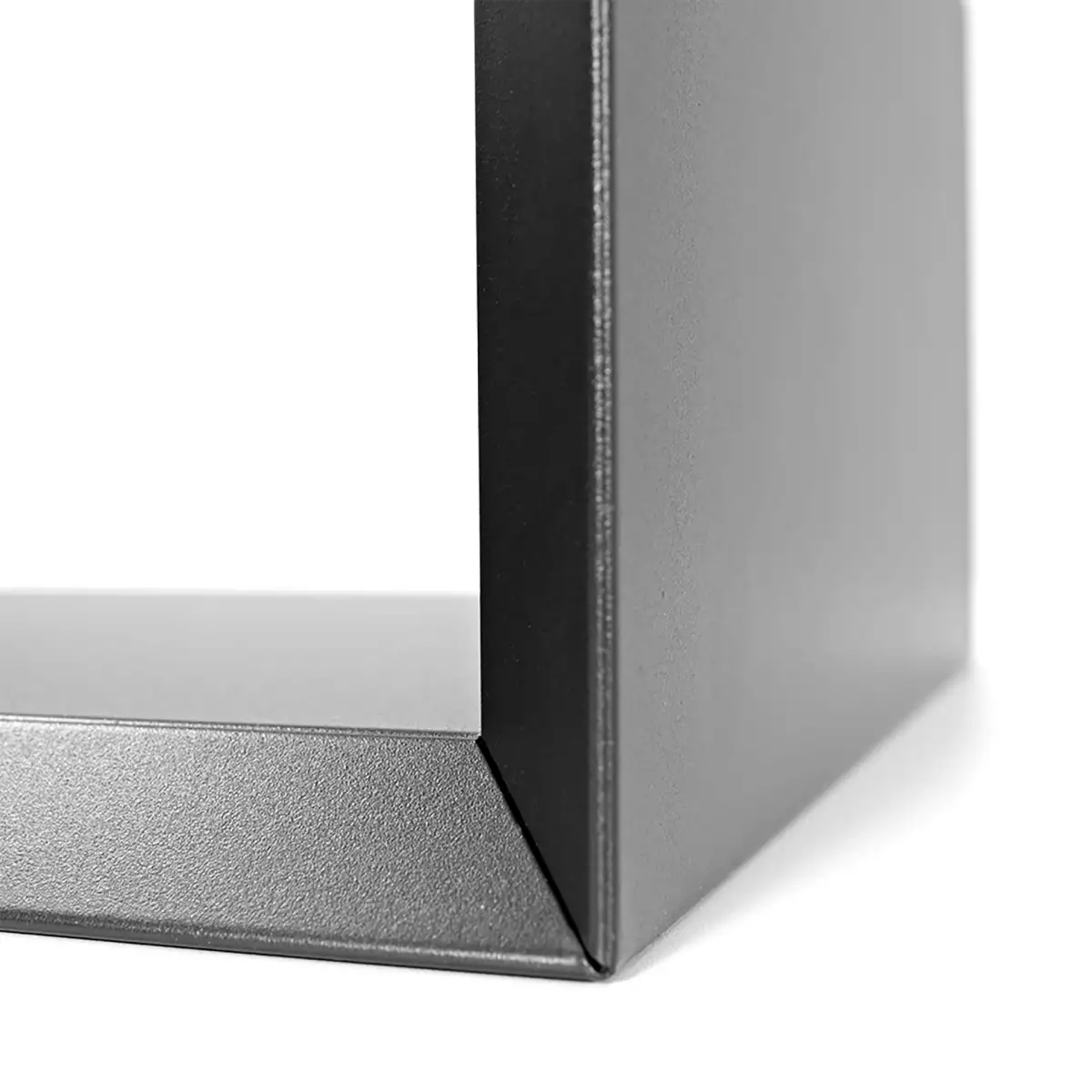 Masterbox® B 80 x H 40 cm Klappe nach unten öffnend, Schwarz