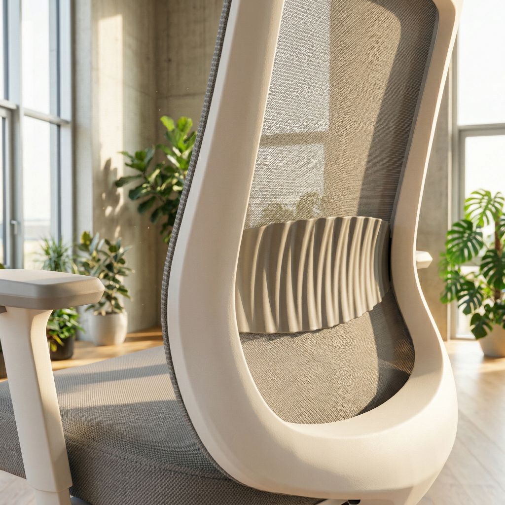 EcoChair 3 - Ergonomischer Bürostuhl, Weiss