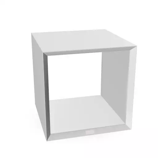 Masterbox® B 40 x H 40 cm offen, Weiss