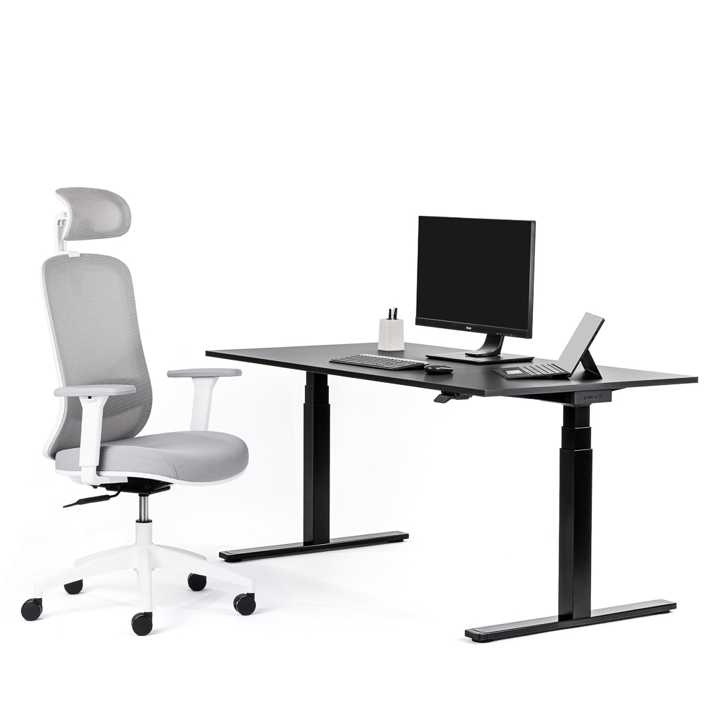 EcoChair 3 - Ergonomischer Bürostuhl, Weiss