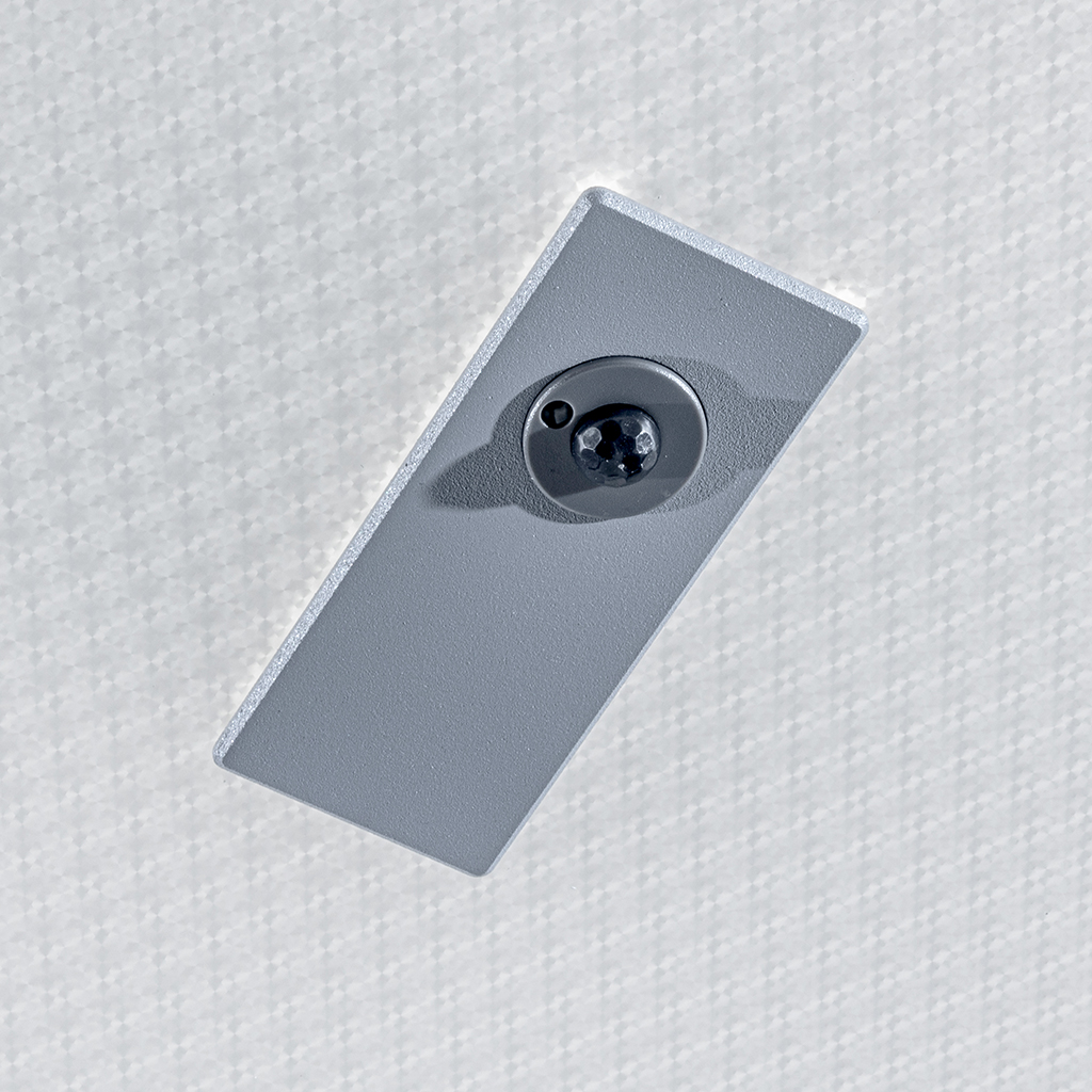 LED Büro Stehleuchte Stralen® Silber