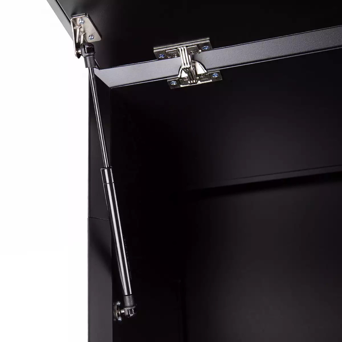 Masterbox® B 80 x H 40 cm Klappe nach unten öffnend, Schwarz