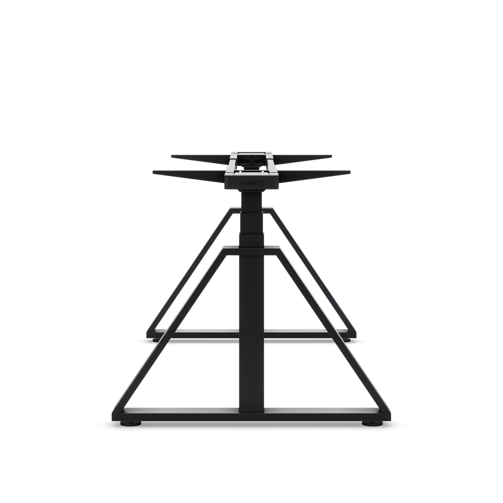 Höhenverst. Tischgestell Masterlift® Flex Loop-Edition, Stahl Trapez, Schwarz