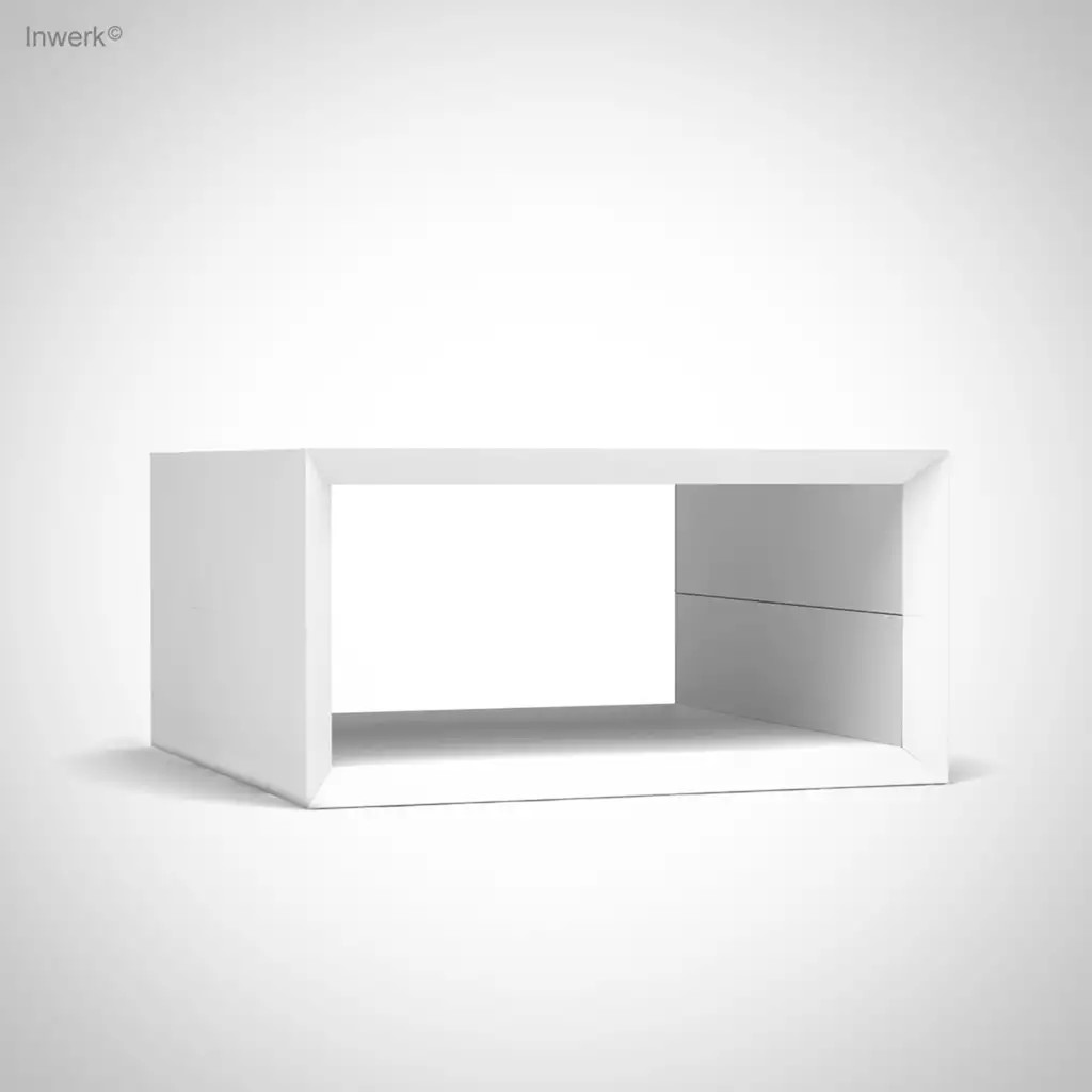 Masterbox® B 40 x H 20 cm offen, Weiss
