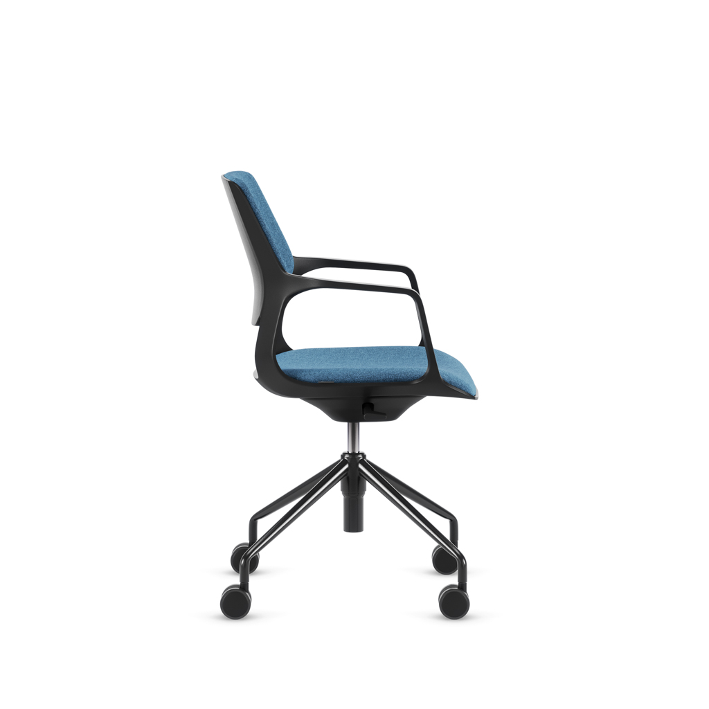 Konferenzstuhl Inwerk Teamo® Opinio Blau/Schwarz