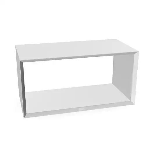 Masterbox® B 80 x H 40 cm offen, Weiss