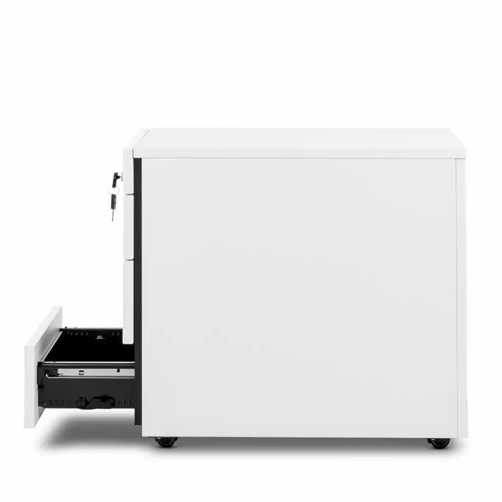 Büro-Rollcontainer SQ Inwerk, Weiss