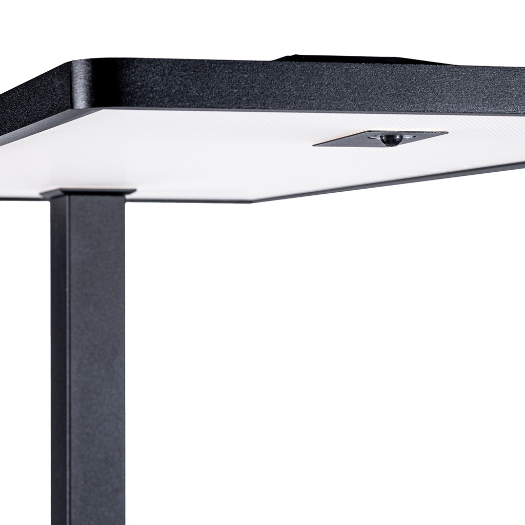 LED Büro Stehleuchte Stralen® Schwarz