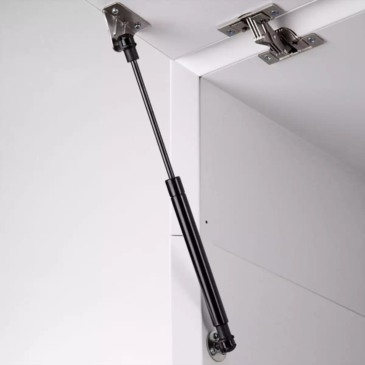 Masterbox® B 80 x H 40 cm Klappe nach unten öffnend, Weiss