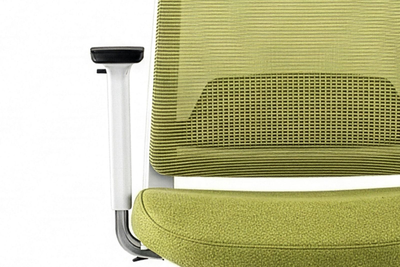 Inwerk Teamo® Original - Ergonomischer Bürostuhl, Weiss/Grün